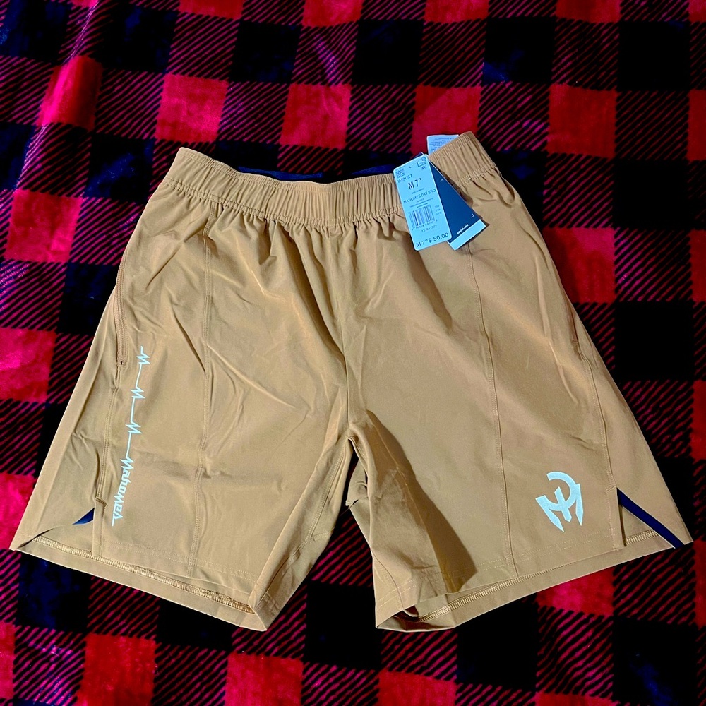 ADIDAS MAHOMES DESIGNED FOR TRAINING WORKOUT SHORTS Sz M